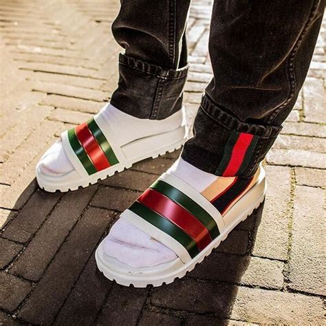 gucci sliders mens|gucci slides men stockx.